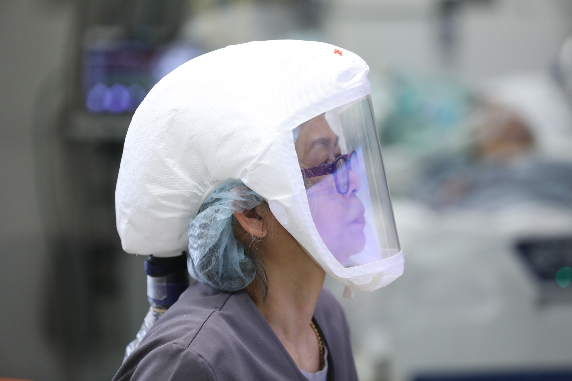 Medical Professional Wearing COVID Protection