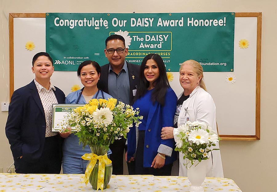 DAISY Award Recognizes Nurse’s Caring, Compassion