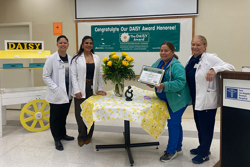 LVN Honored with DAISY Award