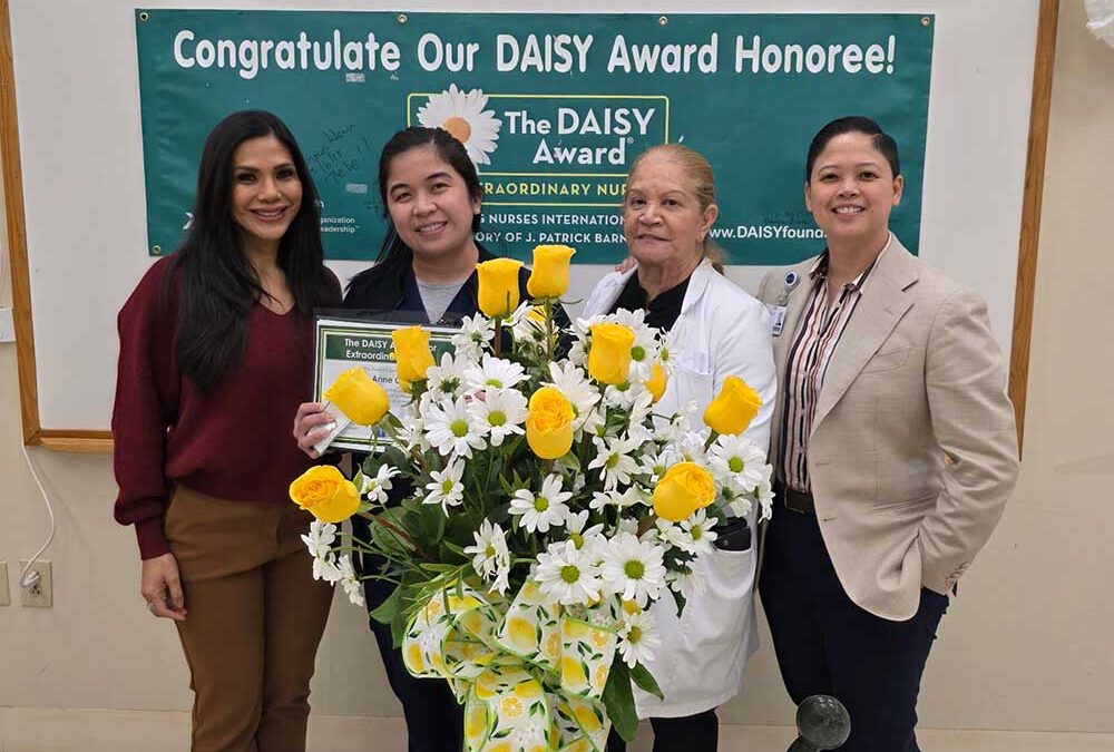Cruz Receives DAISY Award