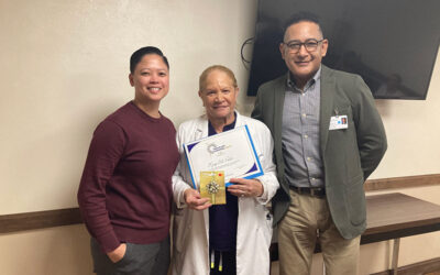 Mary Del Valle Named  Exemplary Employee