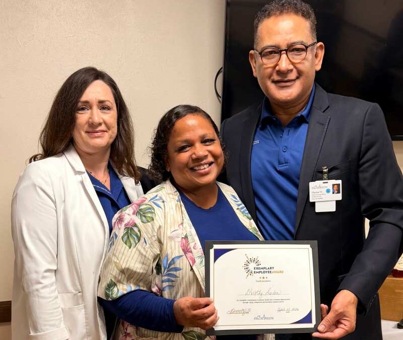 Sub-acute Nurse Named Exemplary Employee
