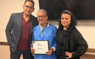 Villegas Named Exemplary Employee