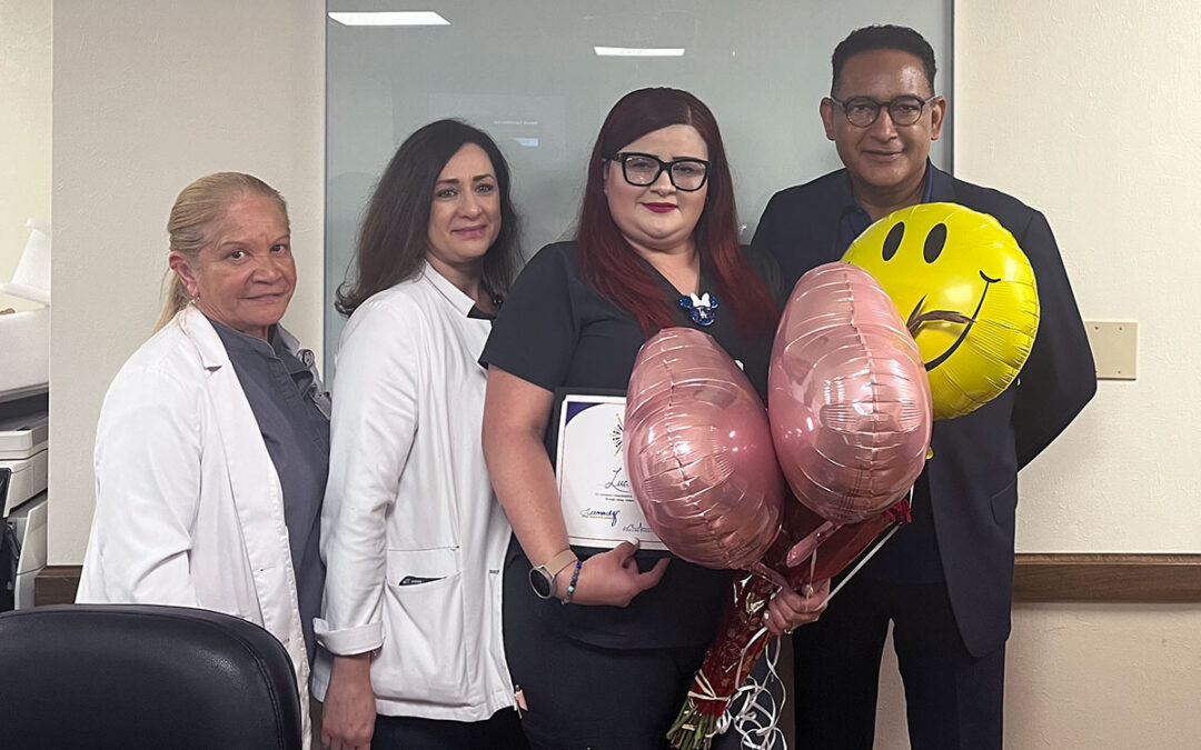 Lucy Delgado Named Exemplary Employee